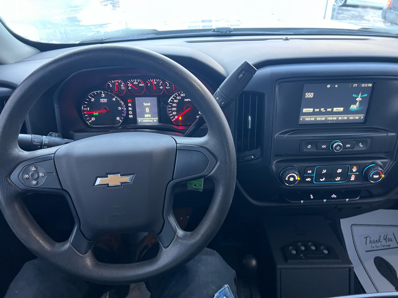 Chevrolet Silverado 1500 4WD Double Cab 143.5" Work Truck 2016