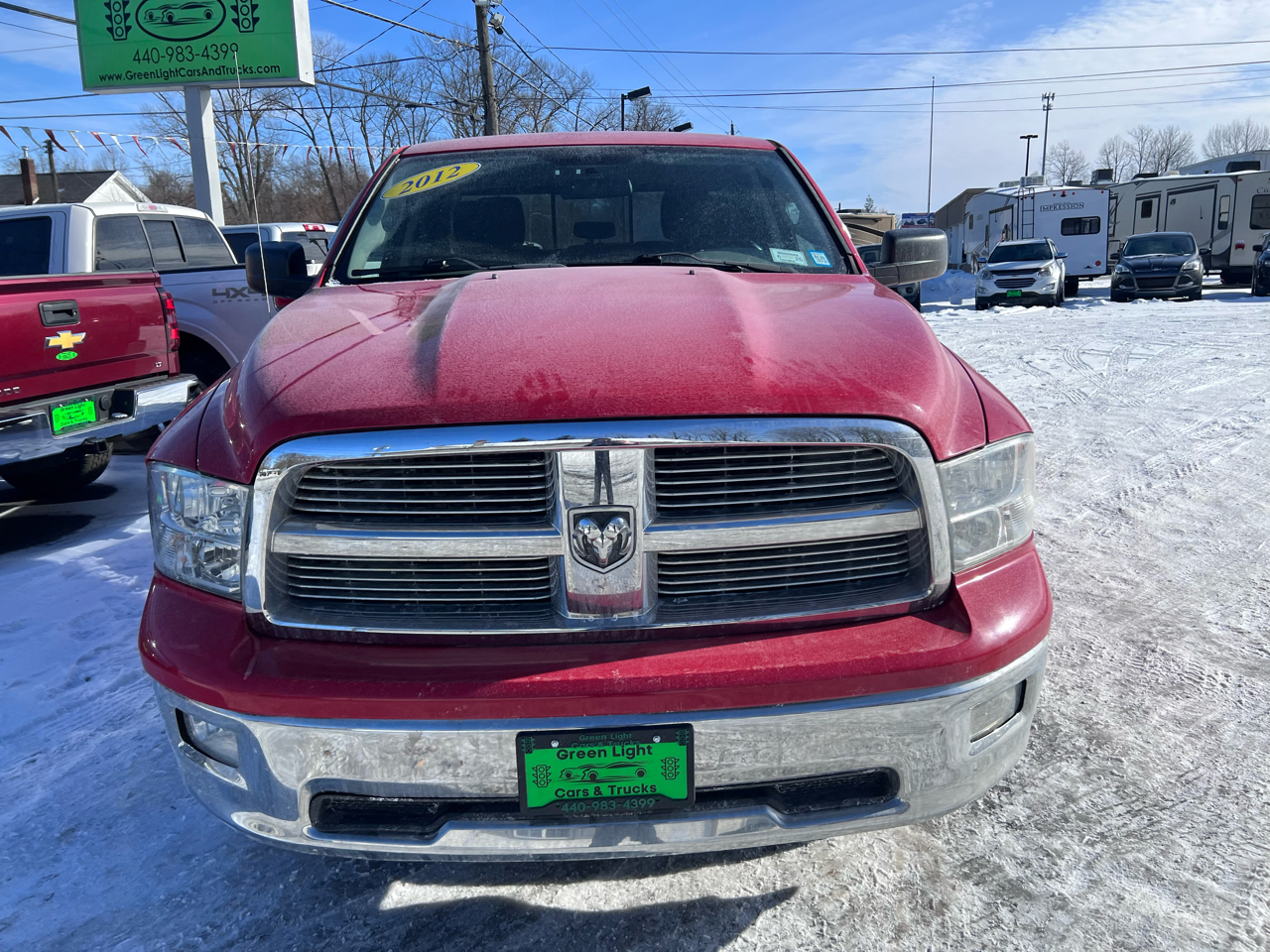 RAM 1500 4WD Quad Cab 140.5" Big Horn 2012