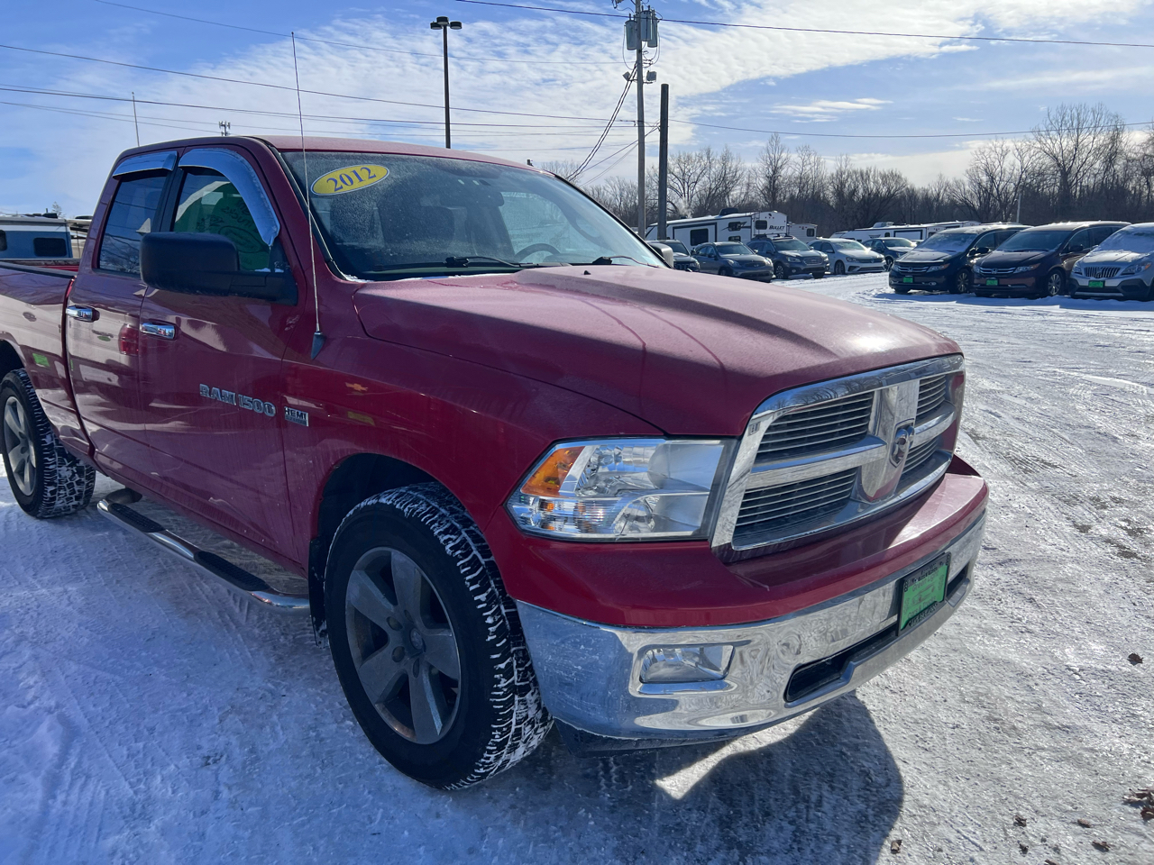 RAM 1500 4WD Quad Cab 140.5" Big Horn 2012