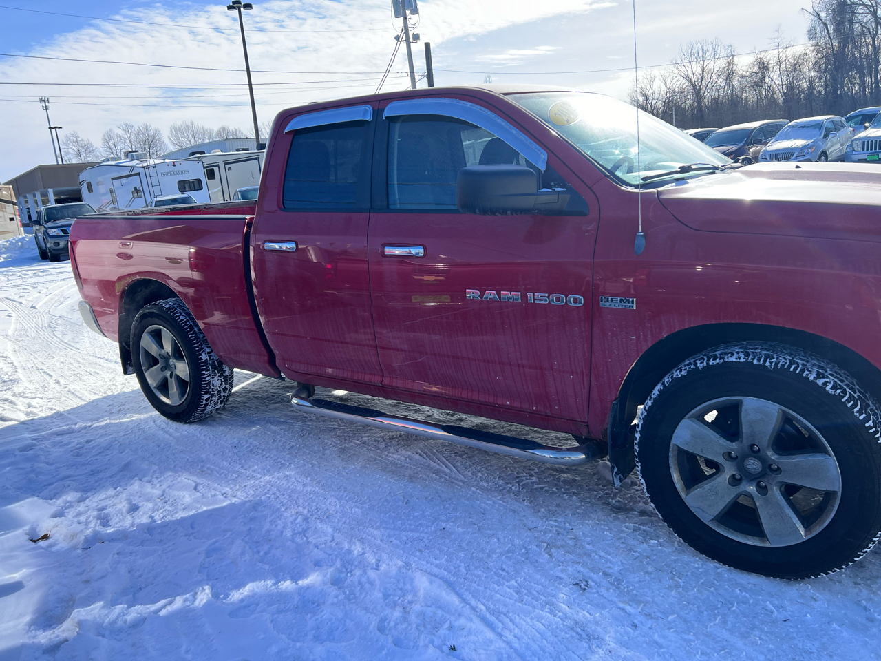 RAM 1500 4WD Quad Cab 140.5" Big Horn 2012