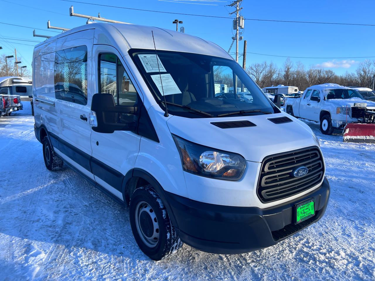 Ford Transit Cargo Van T-350 148" Med Rf 9500 GVWR Sliding RH Dr 2015