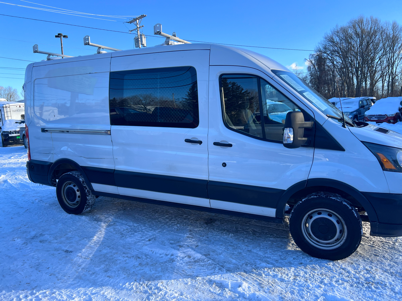 Ford Transit Cargo Van T-350 148" Med Rf 9500 GVWR Sliding RH Dr 2015