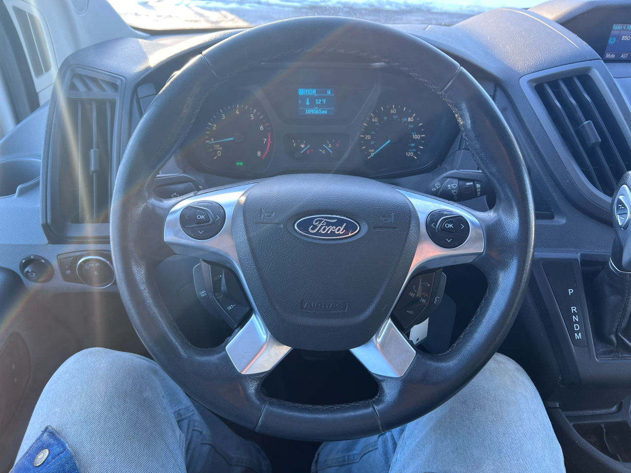 Ford Transit Cargo Van T-350 148" Med Rf 9500 GVWR Sliding RH Dr 2015