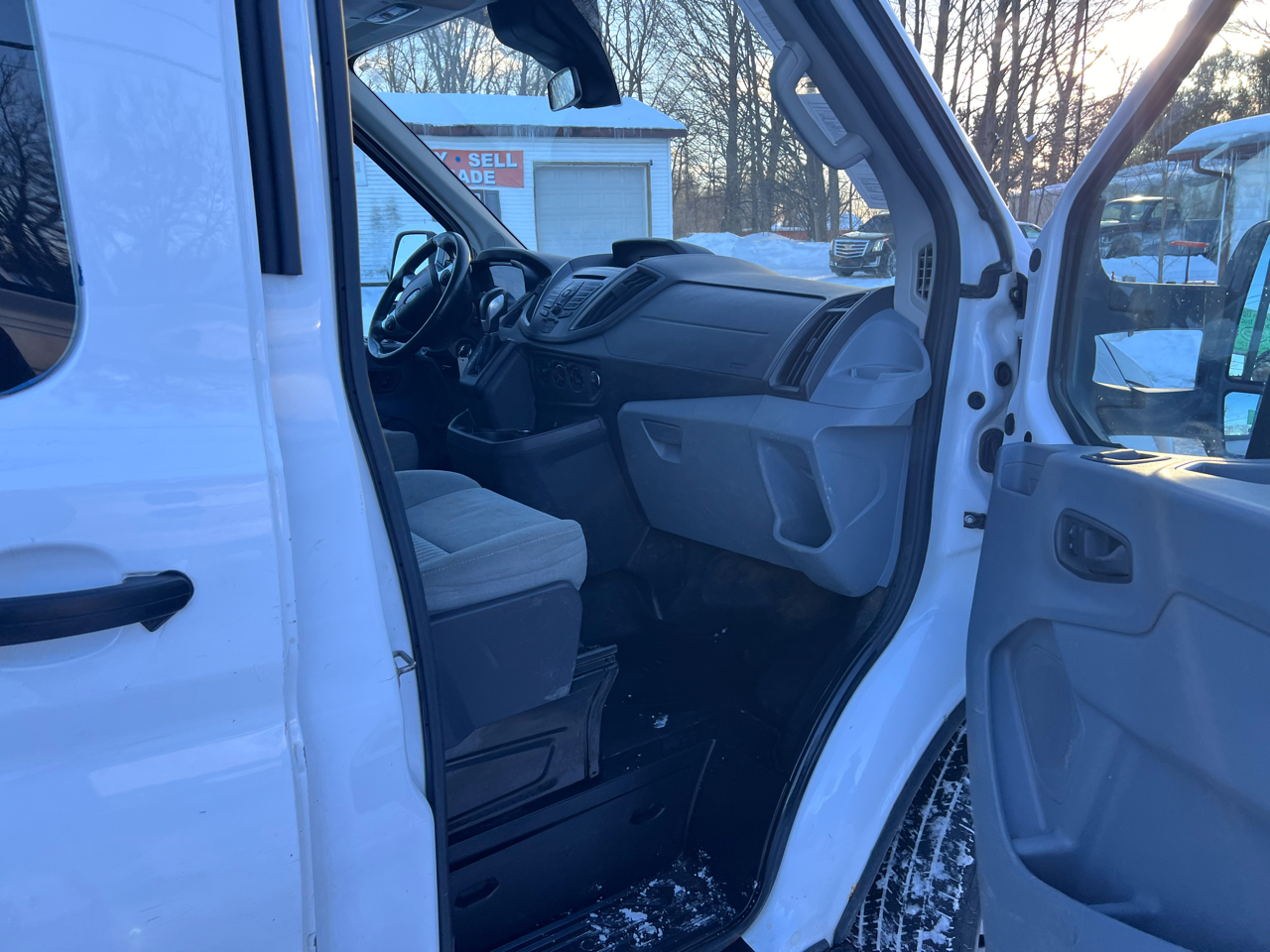 Ford Transit Cargo Van T-350 148" Med Rf 9500 GVWR Sliding RH Dr 2015