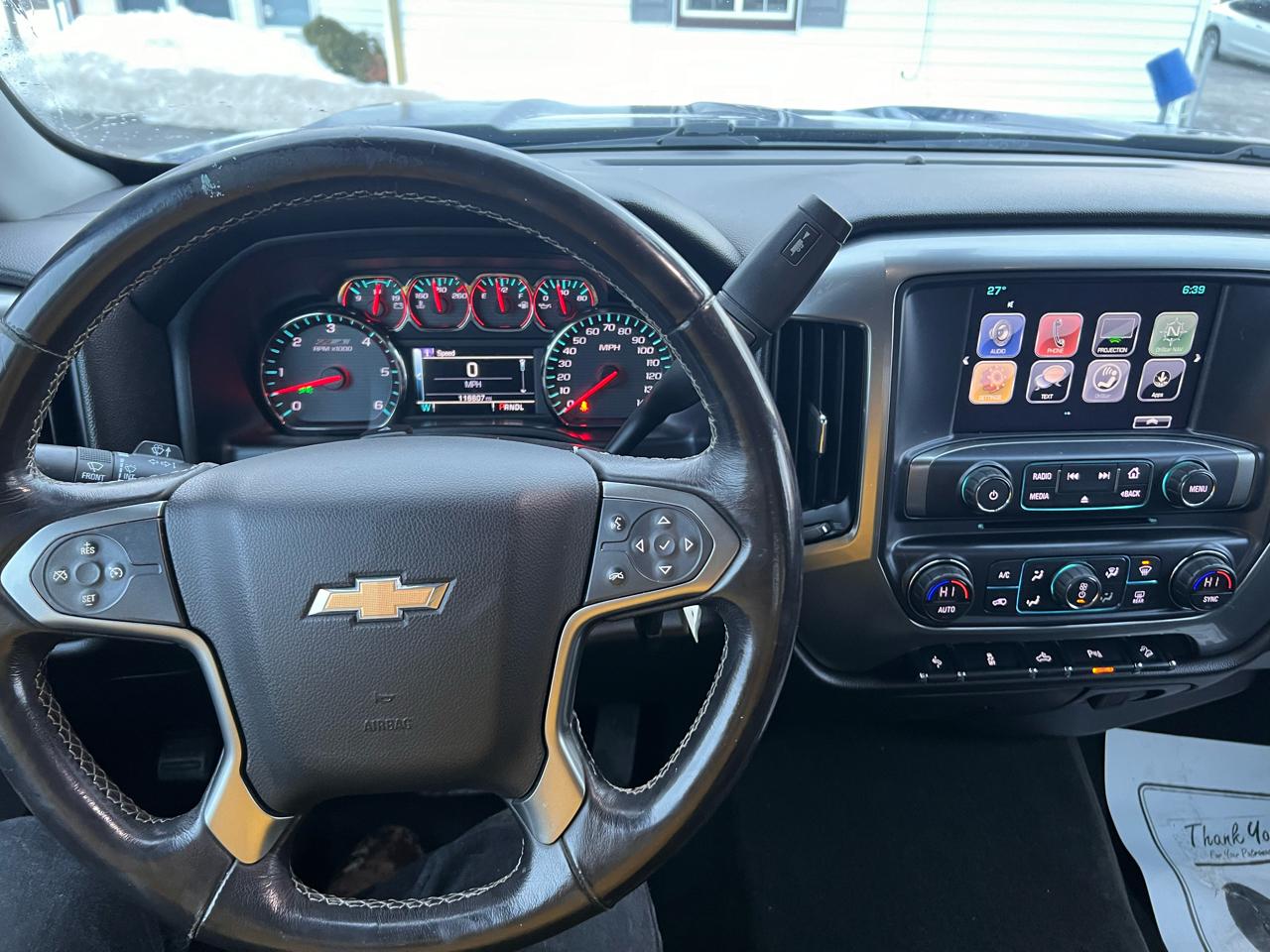 Chevrolet Silverado 1500 4WD Double Cab 143.5" LT w/2LT 2018