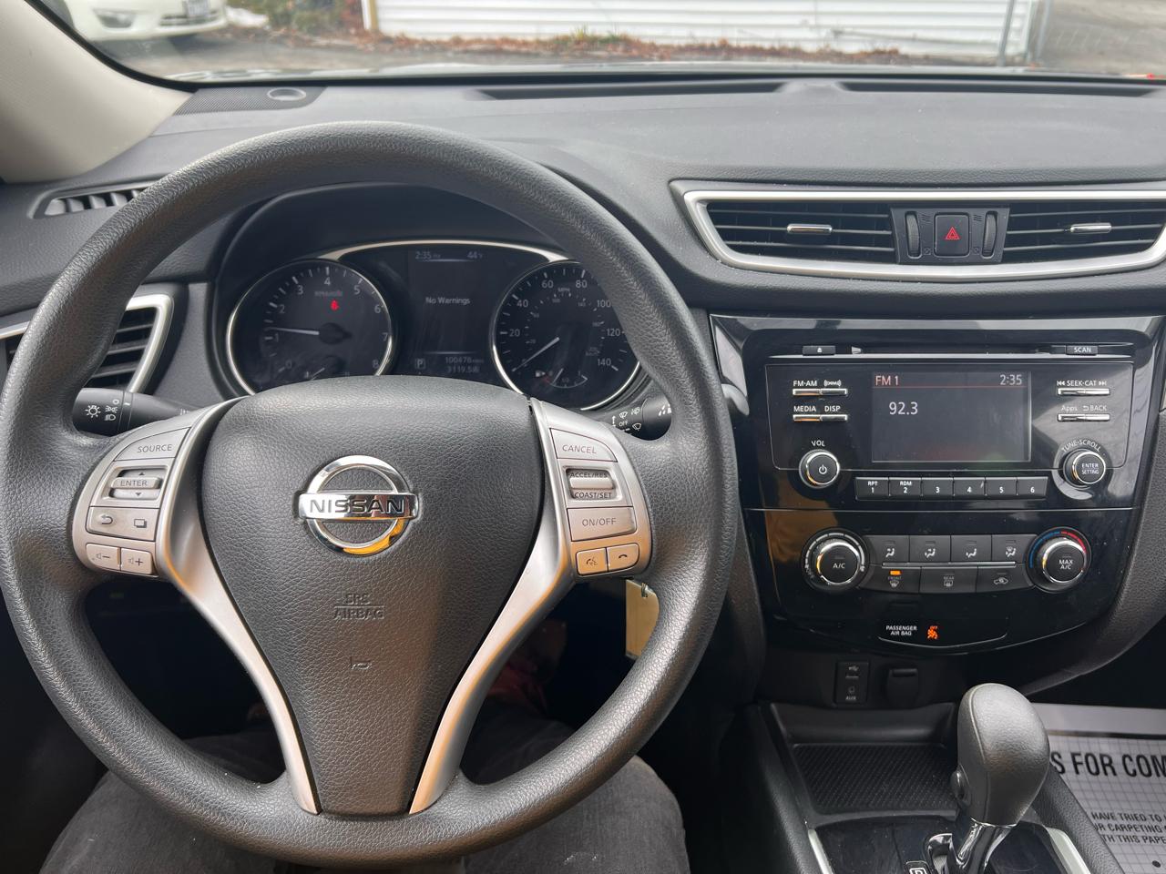 Nissan Rogue AWD 4dr S 2016