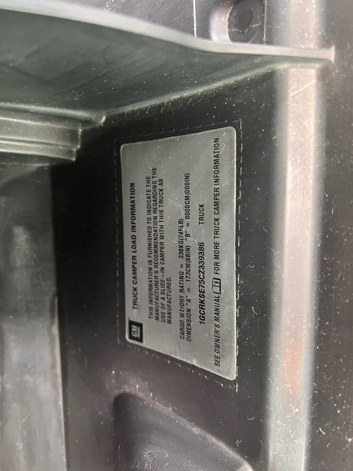 Chevrolet Silverado 1500 4WD Ext Cab 143.5" LT 2012