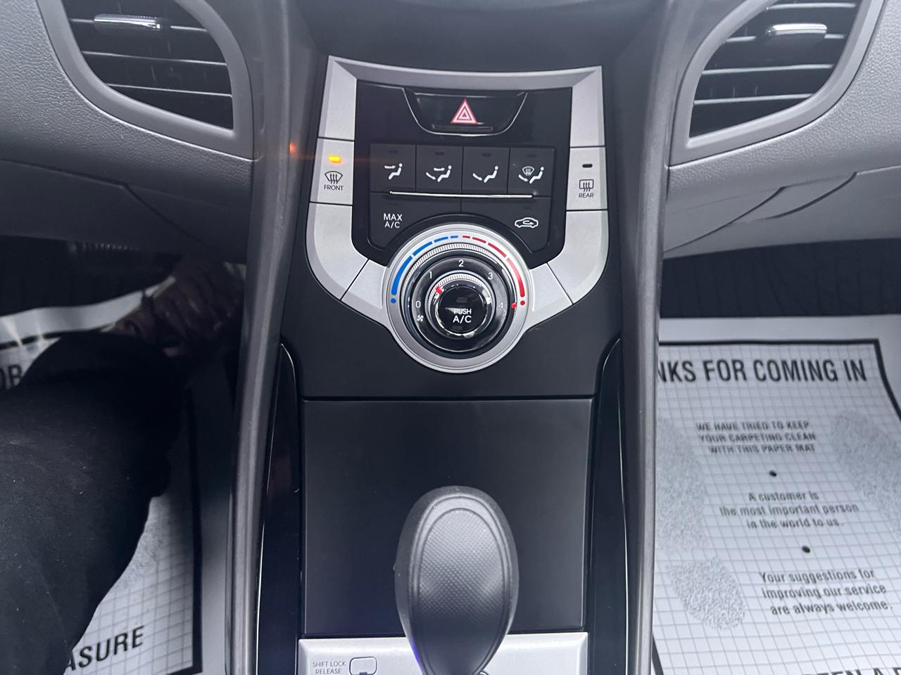 Hyundai Elantra 4dr Sdn Auto GLS PZEV (Alabama Plant) 2012