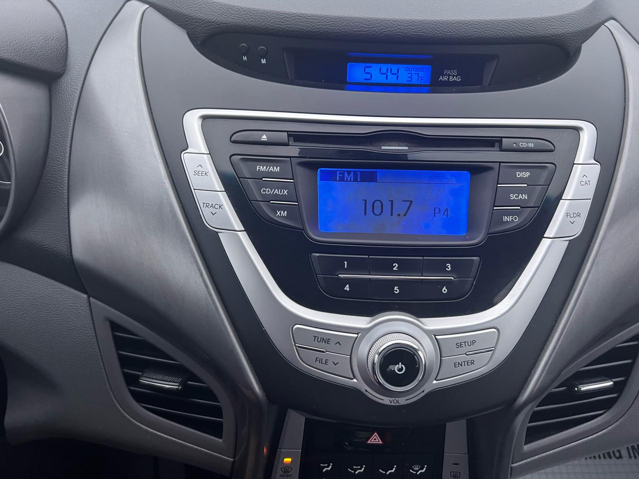 Hyundai Elantra 4dr Sdn Auto GLS PZEV (Alabama Plant) 2012