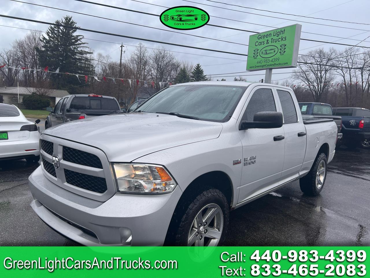 RAM 1500 4WD Quad Cab 140.5" Express 2014