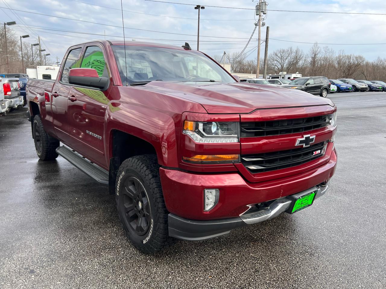 Chevrolet Silverado 1500 4WD Double Cab 143.5" LT w/2LT 2016