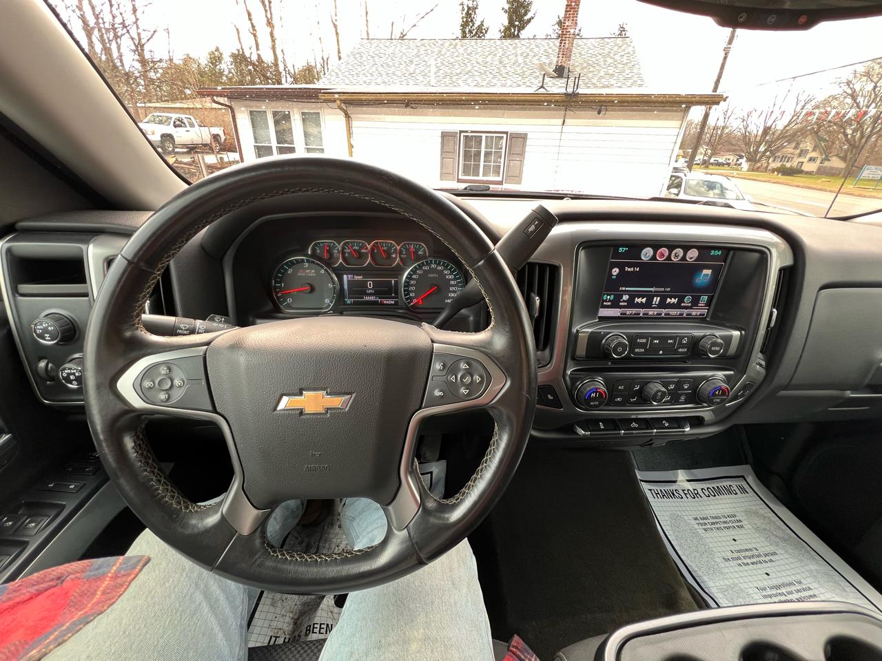 Chevrolet Silverado 1500 4WD Double Cab 143.5" LT w/2LT 2016