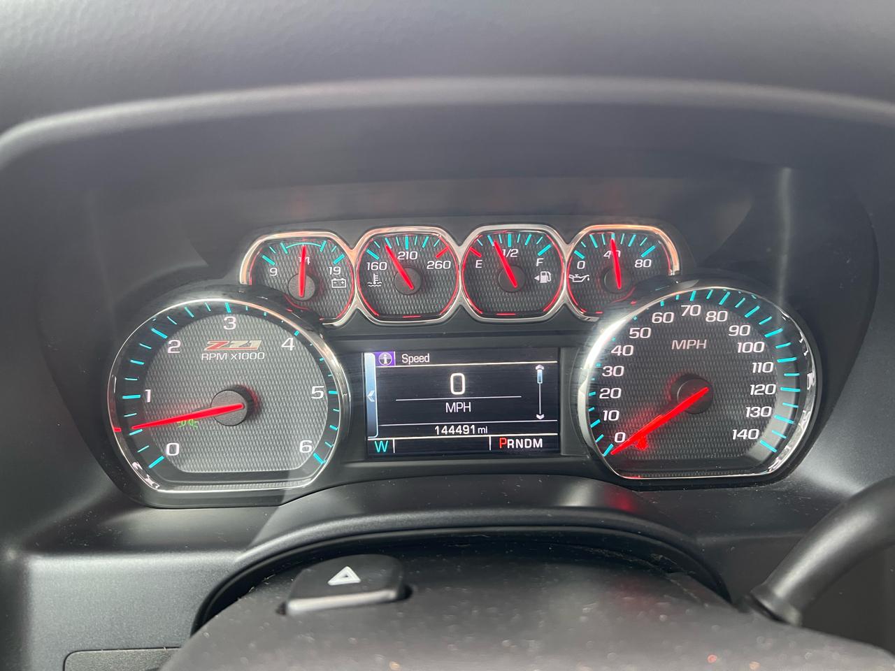 Chevrolet Silverado 1500 4WD Double Cab 143.5" LT w/2LT 2016