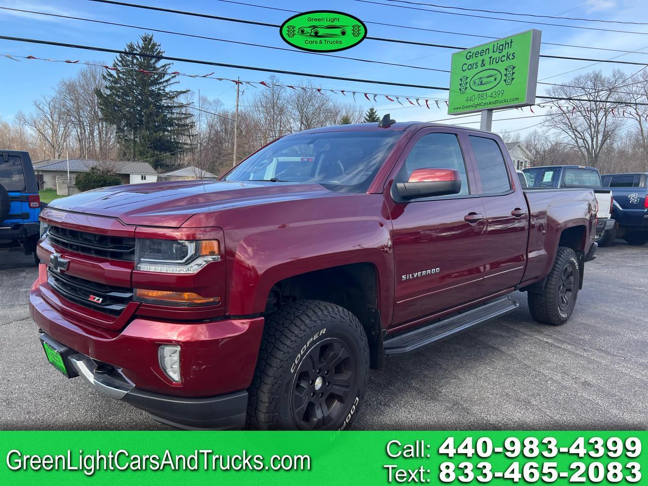 2016 Chevrolet Silverado 1500 4WD Double Cab 143.5" LT w/2LT