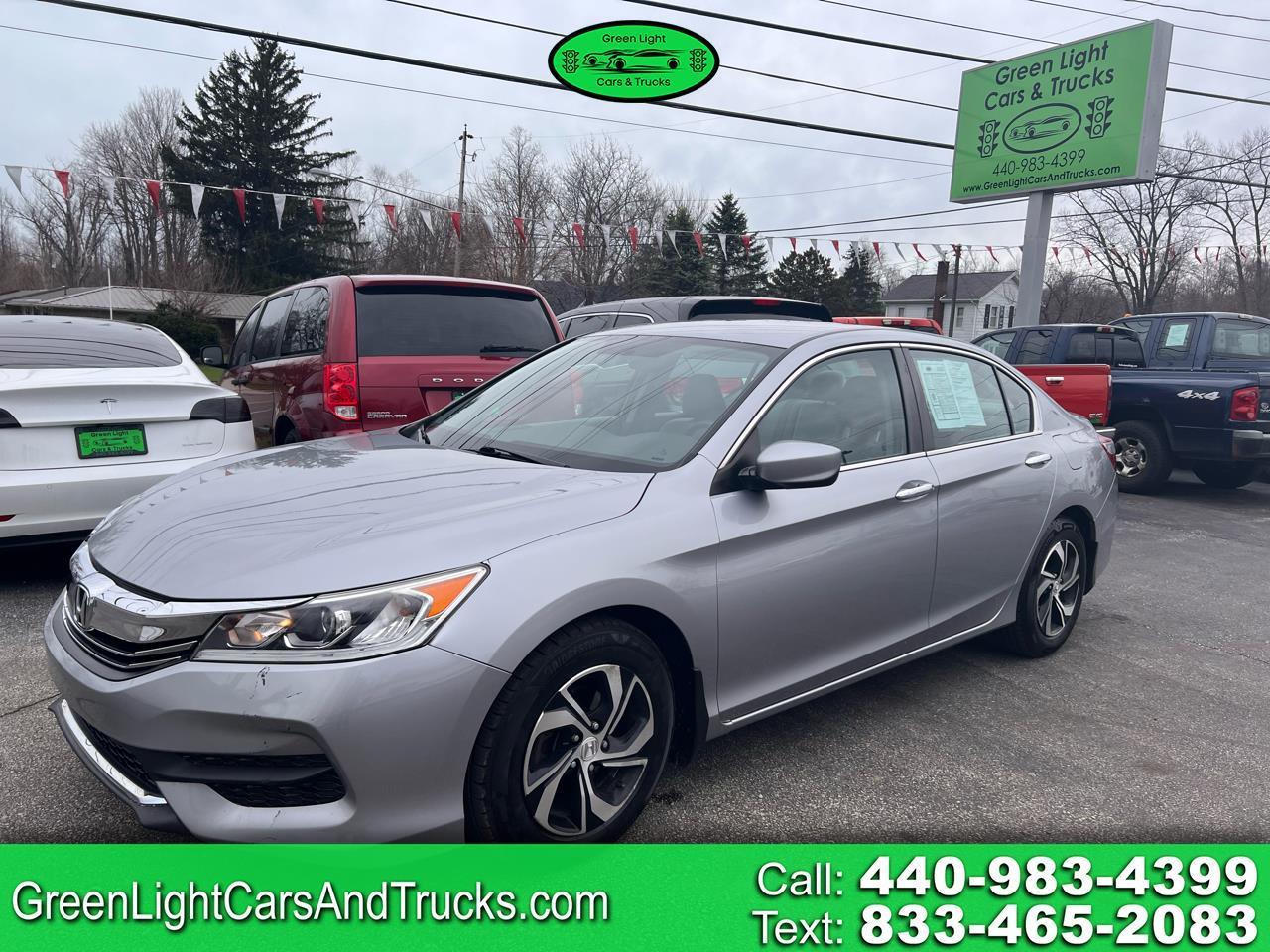 Honda Accord Sedan LX CVT 2017