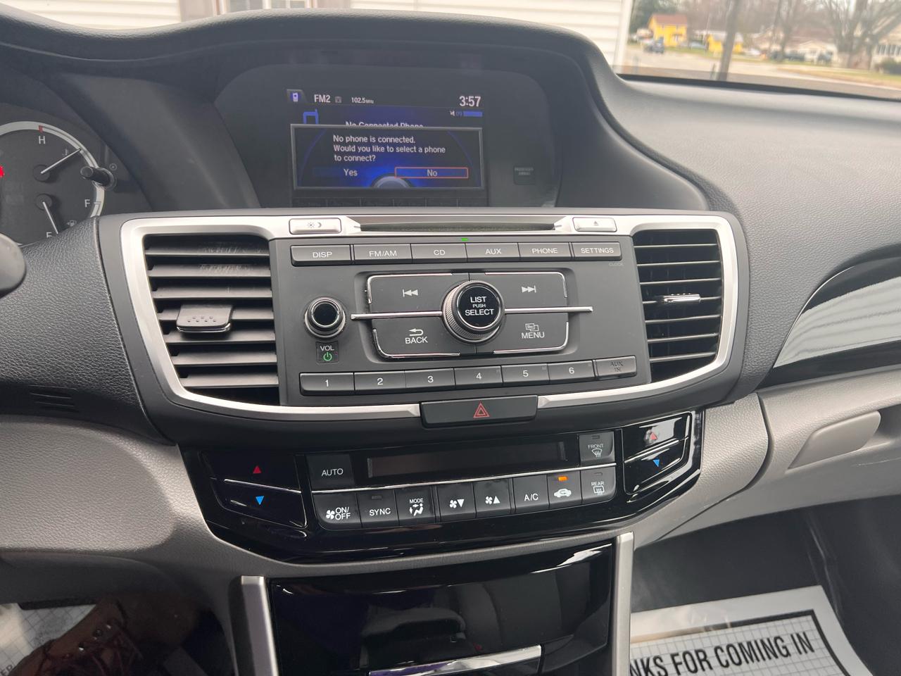 Honda Accord Sedan LX CVT 2017