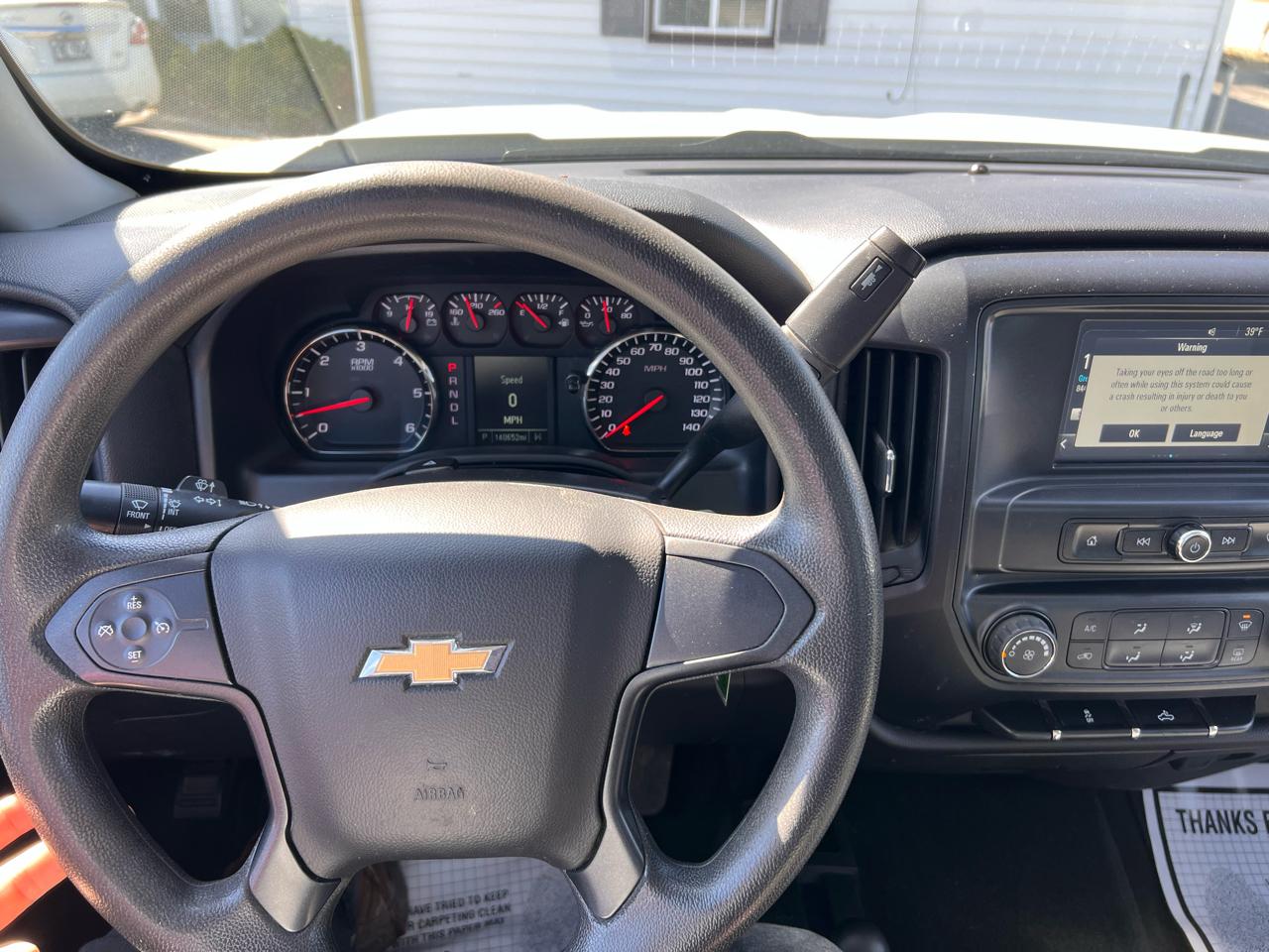 Chevrolet Silverado 1500 4WD Reg Cab 133.0" Work Truck 2017