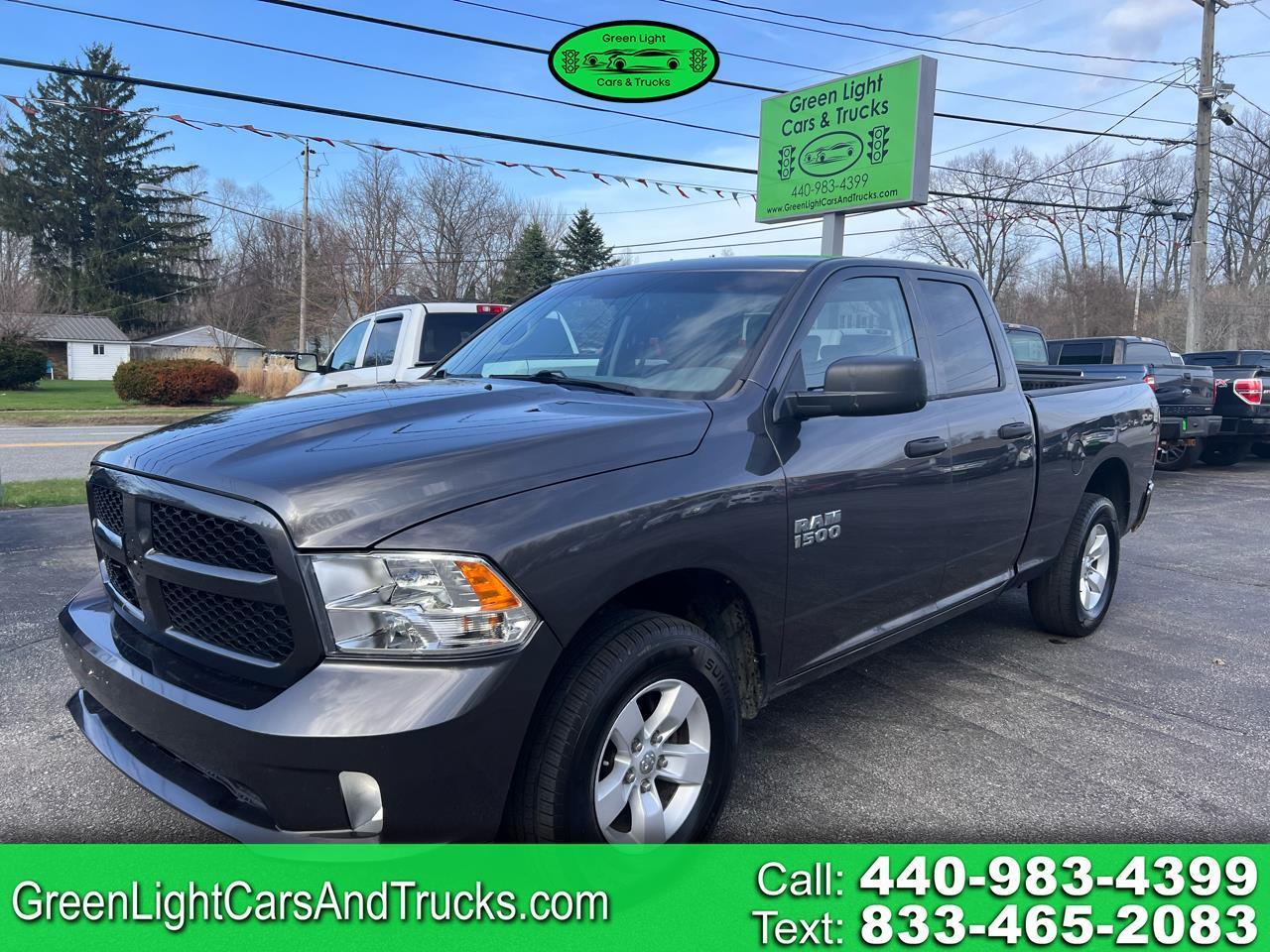 2018 RAM 1500 Express 4x4 Quad Cab 6'4" Box