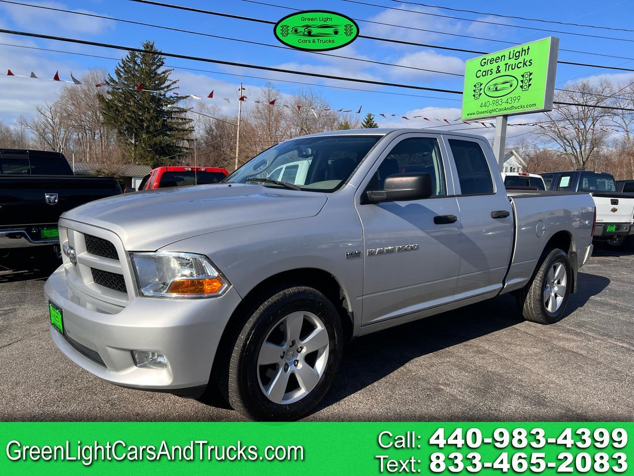 RAM 1500 4WD Quad Cab 140.5" Express 2012