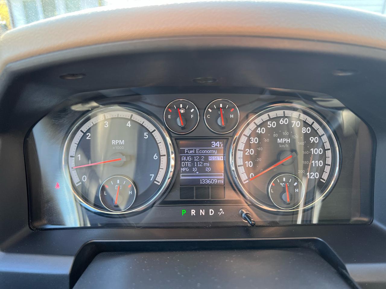 RAM 1500 4WD Quad Cab 140.5" Express 2012