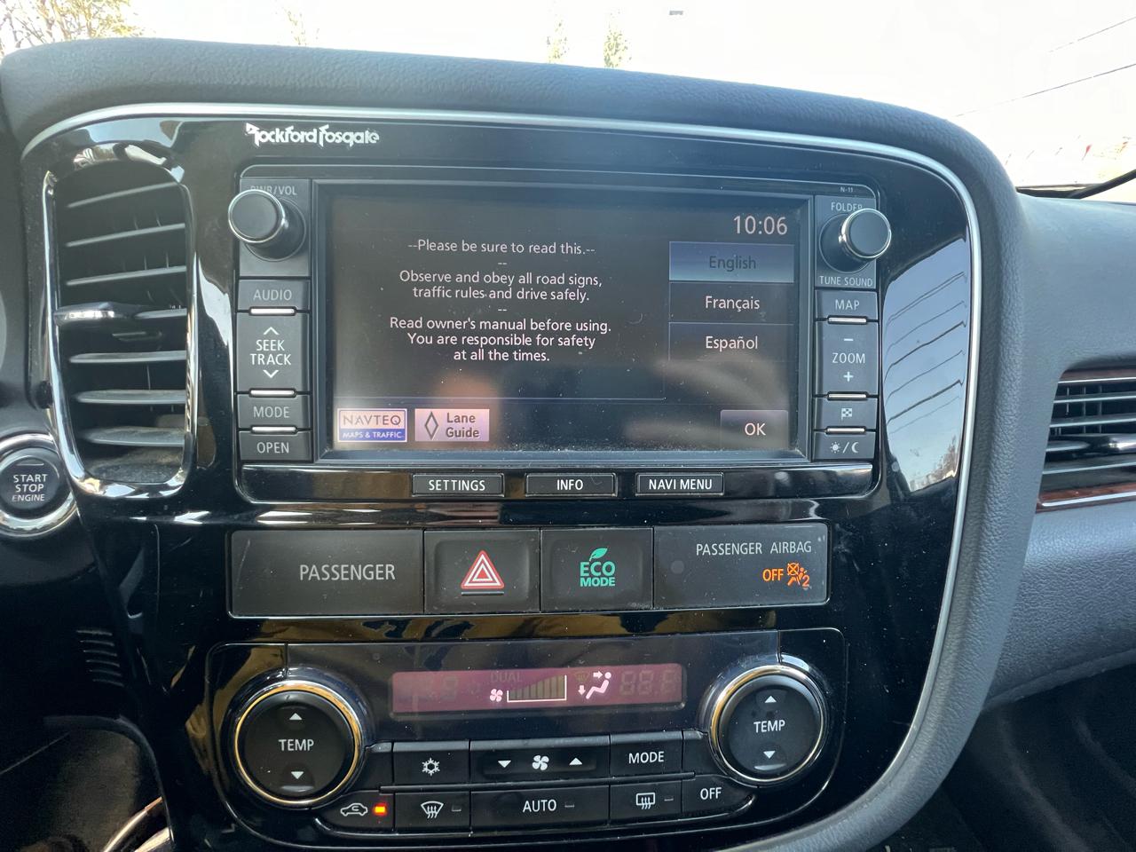 Mitsubishi Outlander 4WD 4dr GT 2014