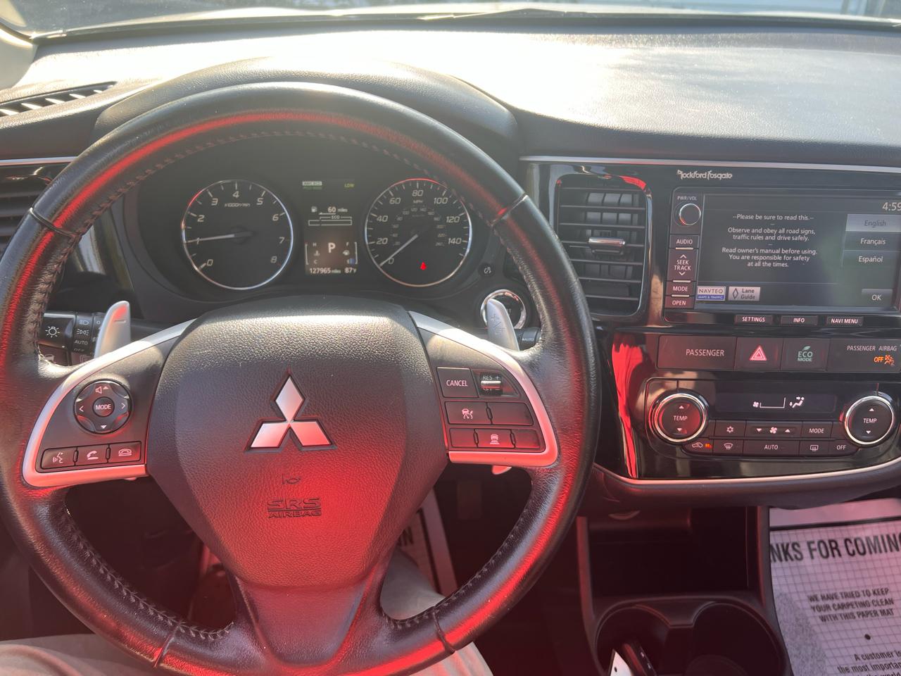 Mitsubishi Outlander 4WD 4dr GT 2014