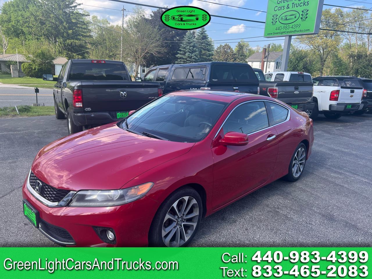 2015 Honda Accord Coupe 2dr V6 Auto EX-L