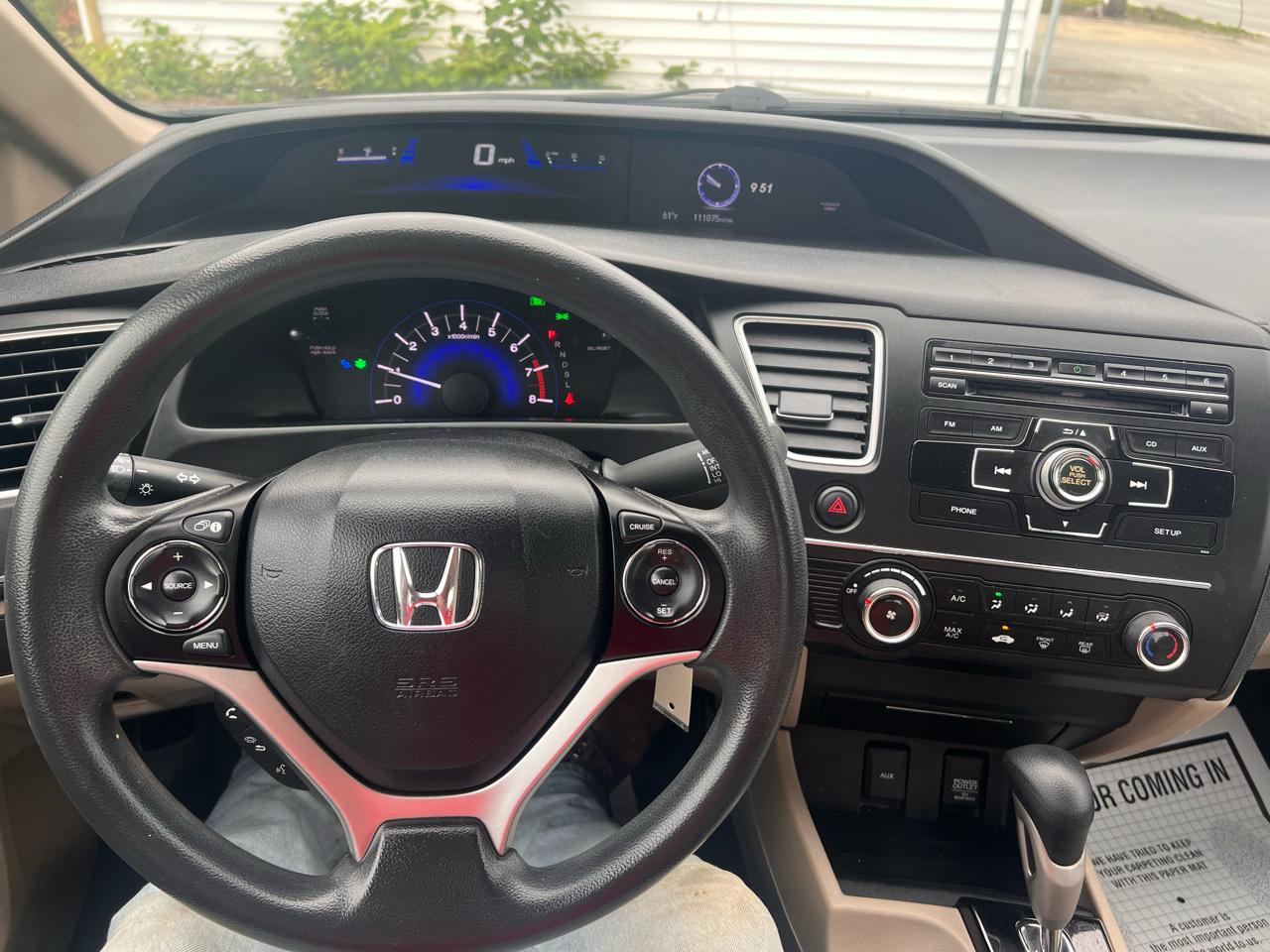 Honda Civic Sedan 4dr CVT LX 2014