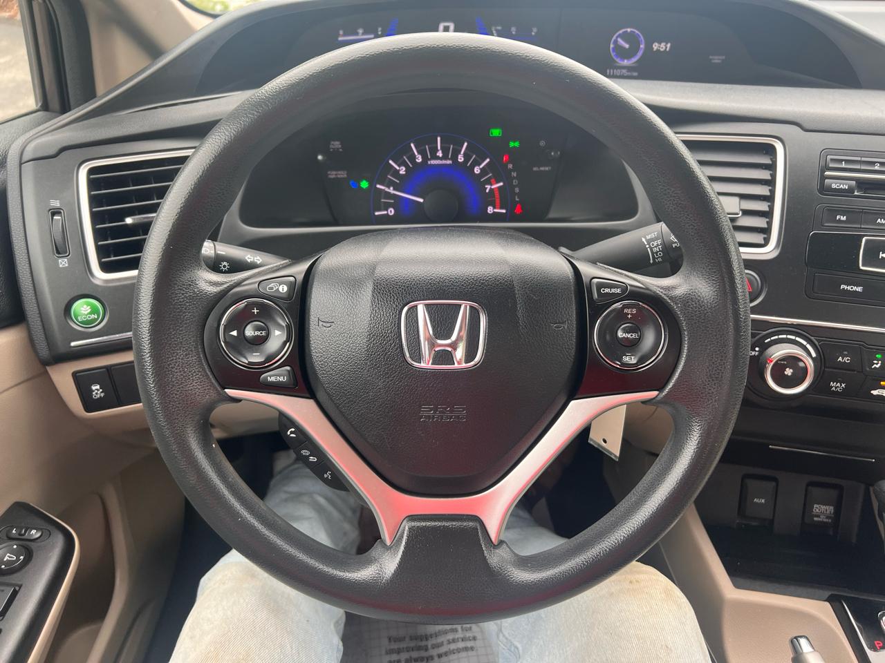 Honda Civic Sedan 4dr CVT LX 2014