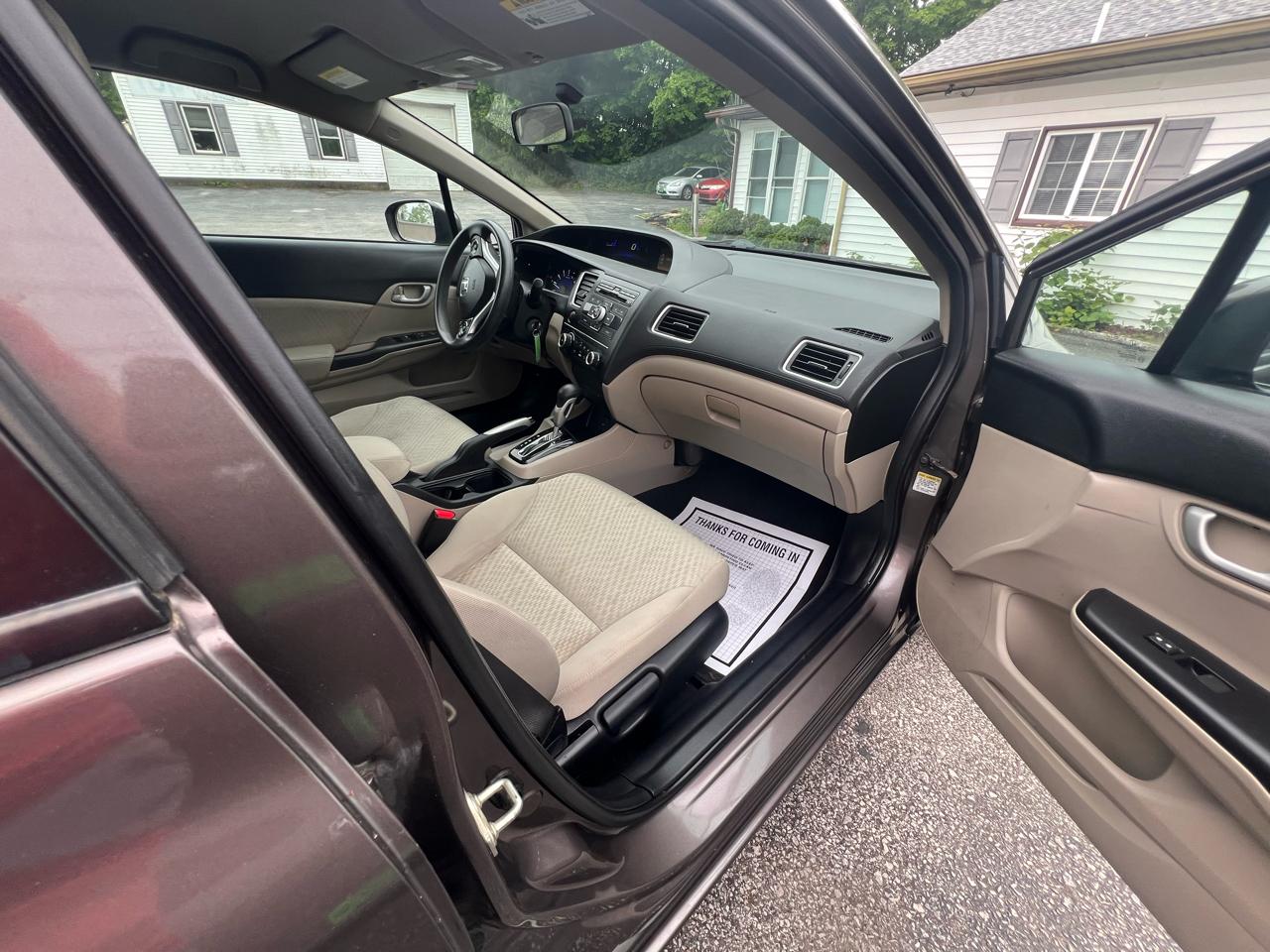 Honda Civic Sedan 4dr CVT LX 2014