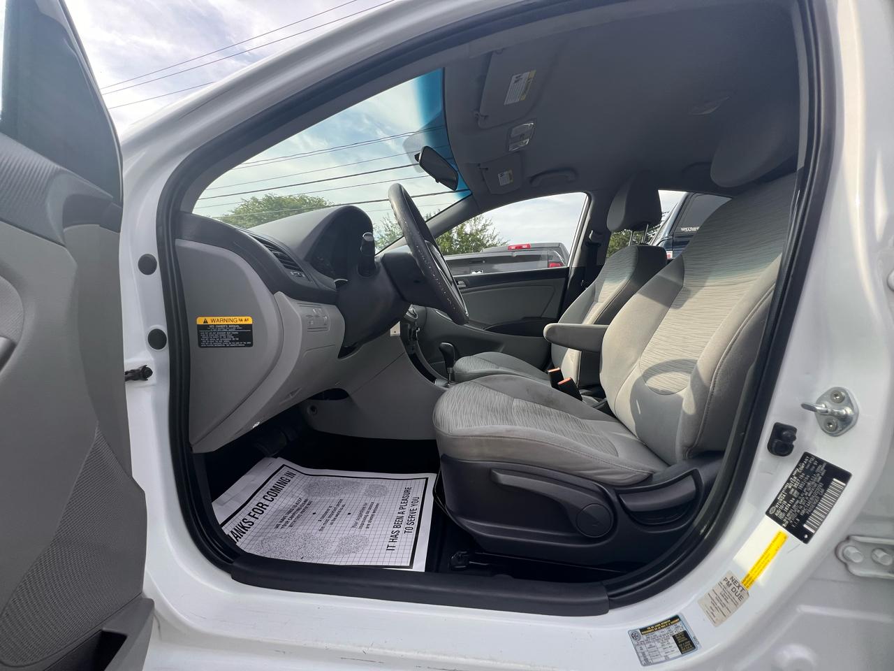 Hyundai Accent SE Sedan Auto 2017