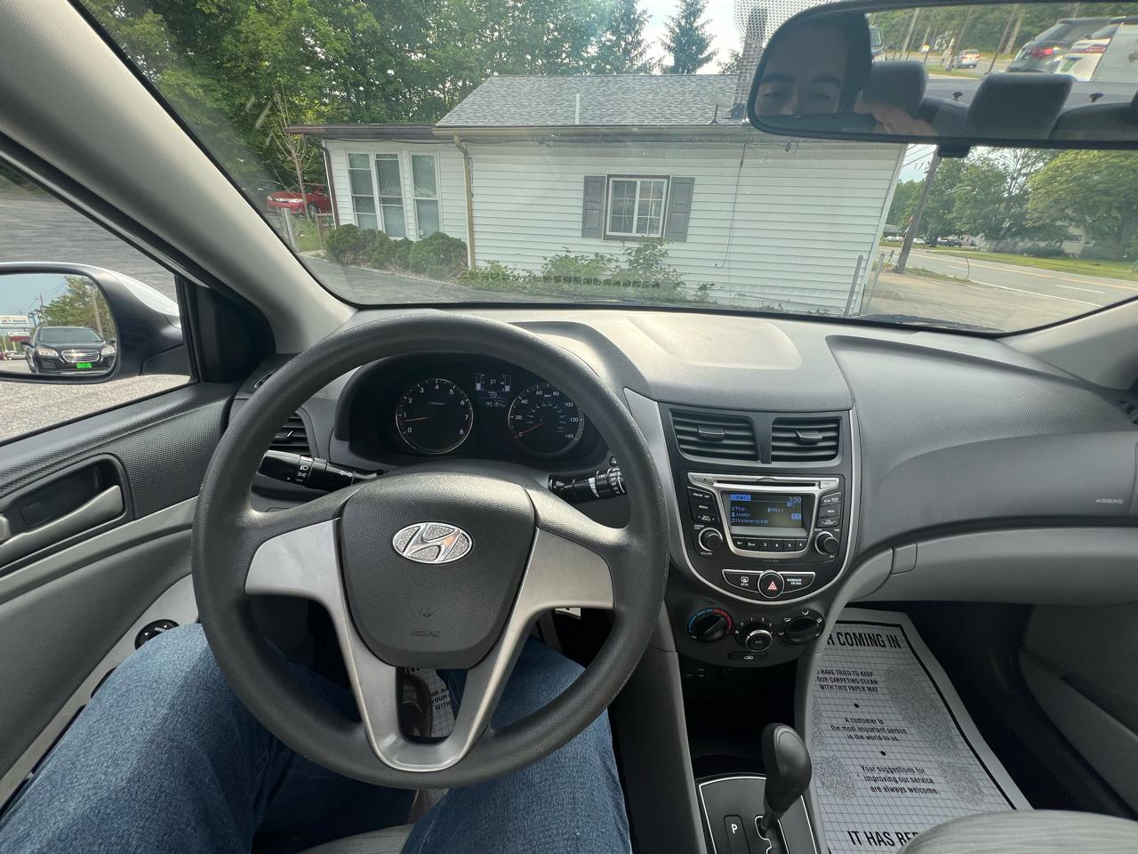 Hyundai Accent SE Sedan Auto 2017