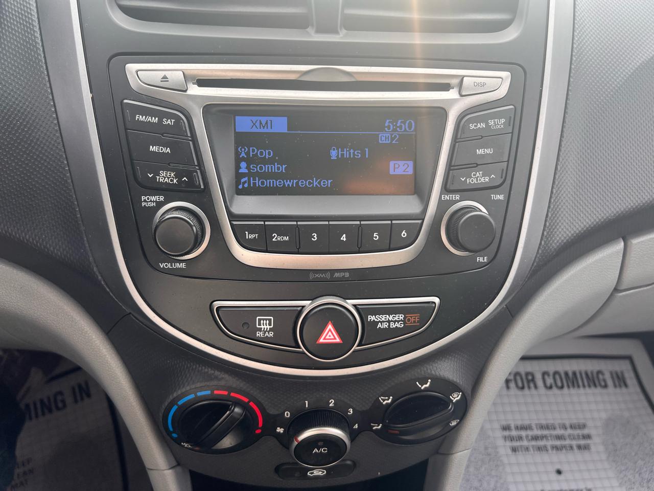 Hyundai Accent SE Sedan Auto 2017