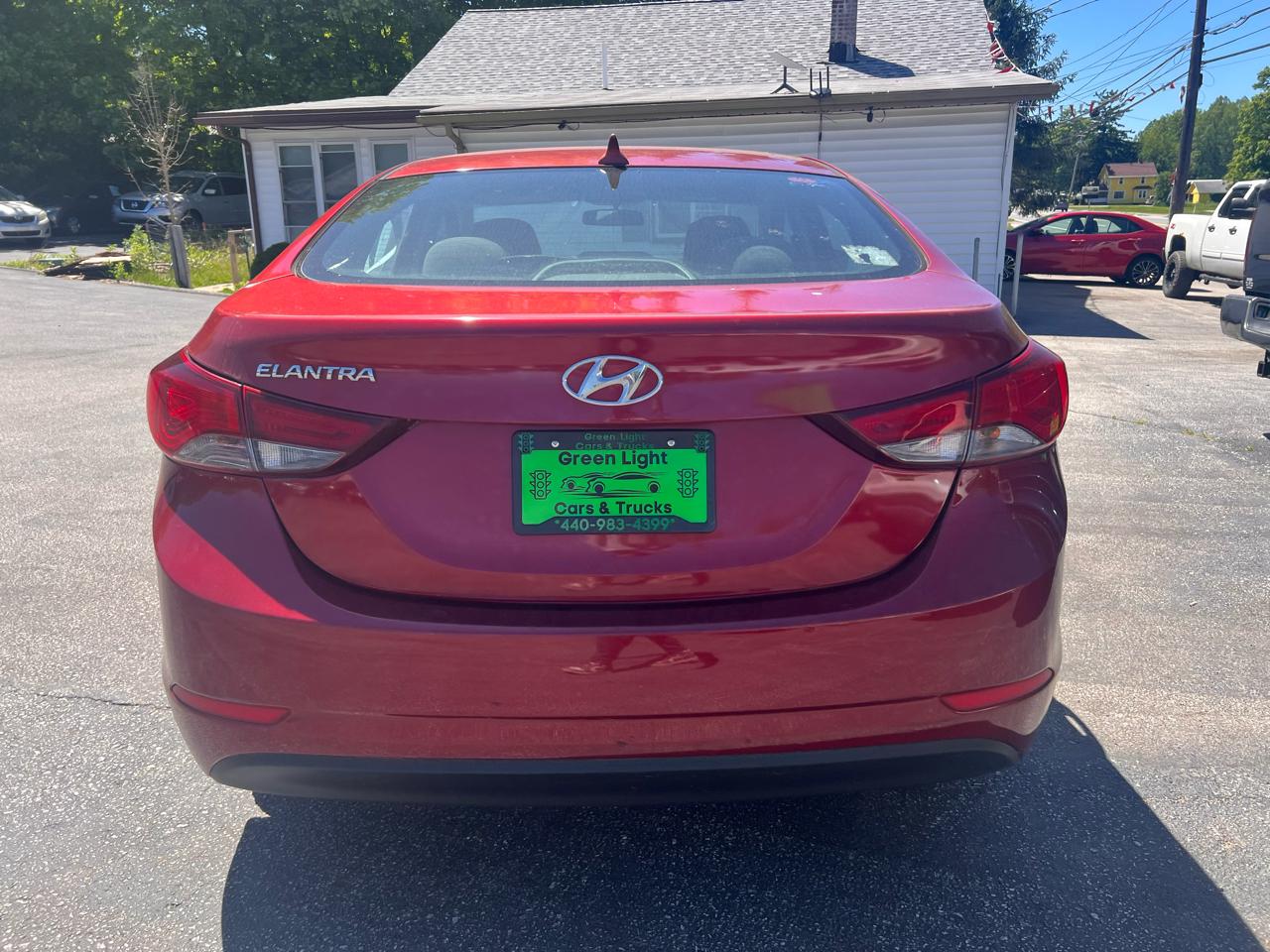 Hyundai Elantra 4dr Sdn Auto SE (Alabama Plant) 2015