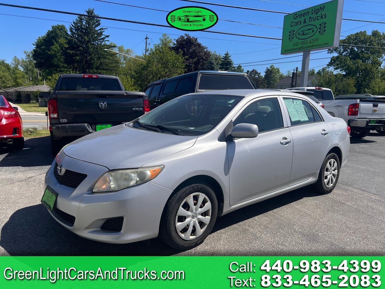 Toyota Corolla 4dr Sdn Man (Natl) 2009