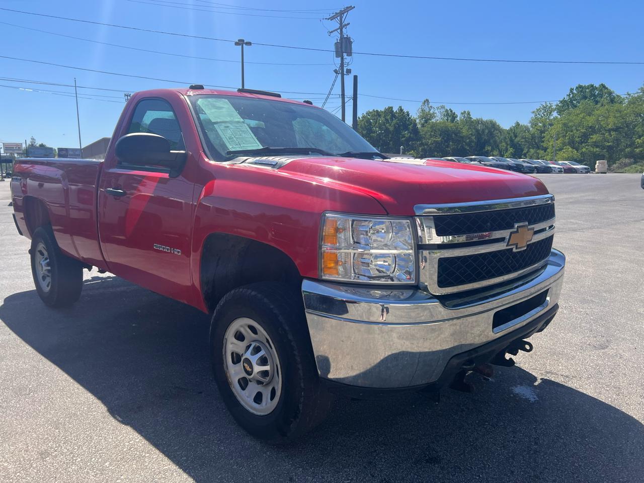 Chevrolet Silverado 2500HD 4WD Reg Cab 133.7" Work Truck 2013