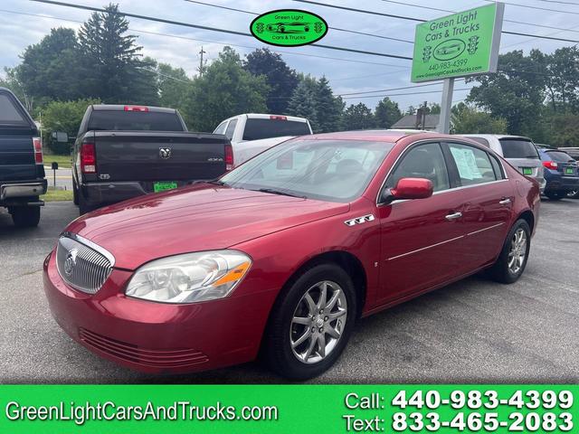Red 2008 Buick Lucerne Sedan Front-Wheel Drive Automatic