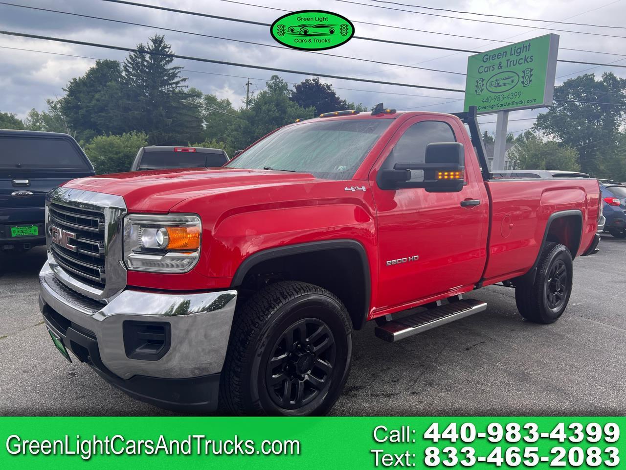 GMC Sierra 2500HD 4WD Reg Cab 133.6" 2016