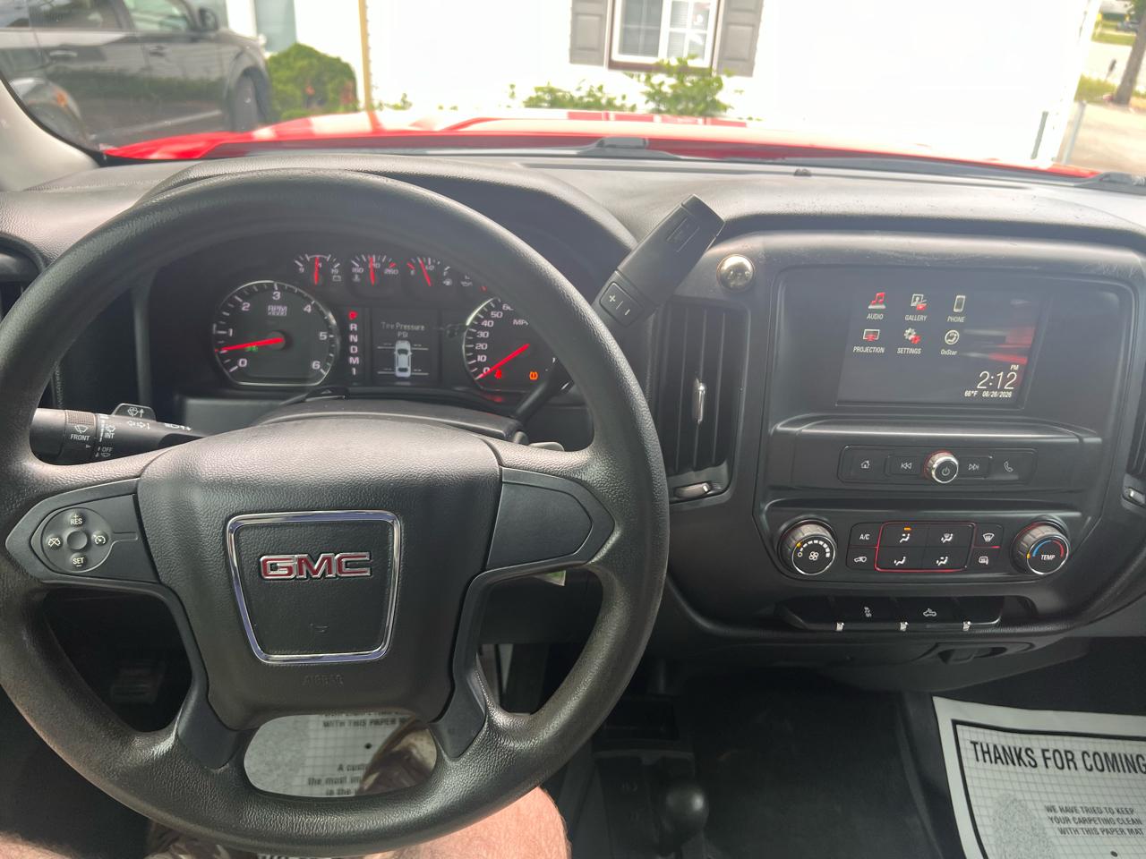 GMC Sierra 2500HD 4WD Reg Cab 133.6" 2016