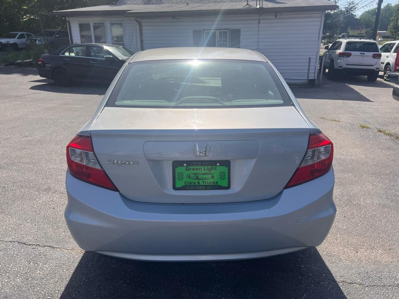 Honda Civic Sdn 4dr Auto EX 2012