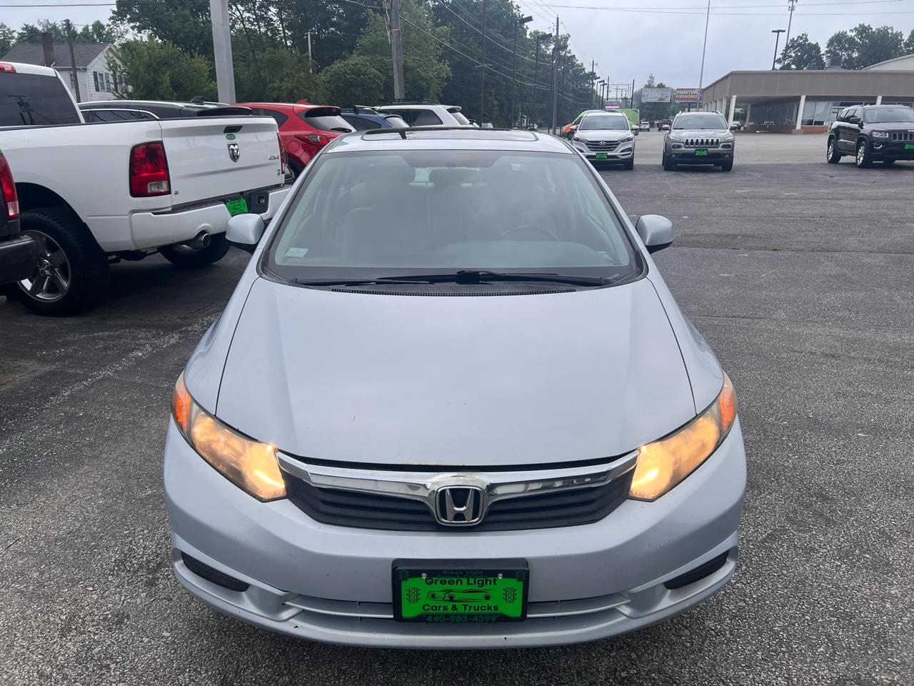 Honda Civic Sdn 4dr Auto EX 2012