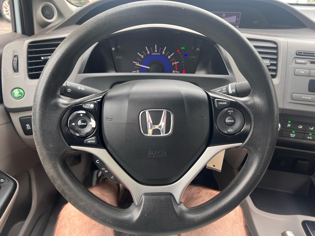 Honda Civic Sdn 4dr Auto EX 2012