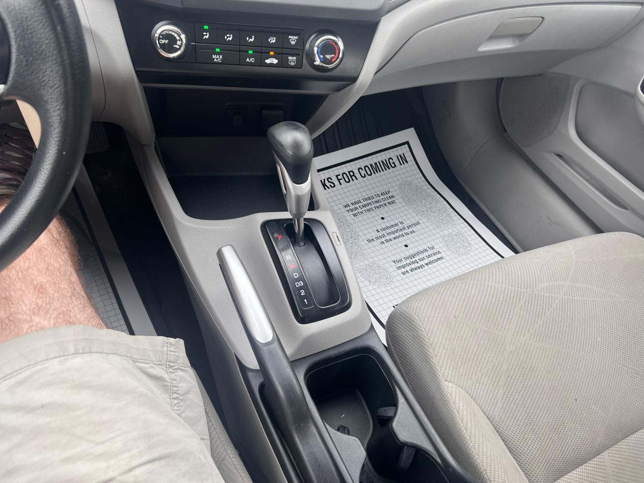 Honda Civic Sdn 4dr Auto EX 2012