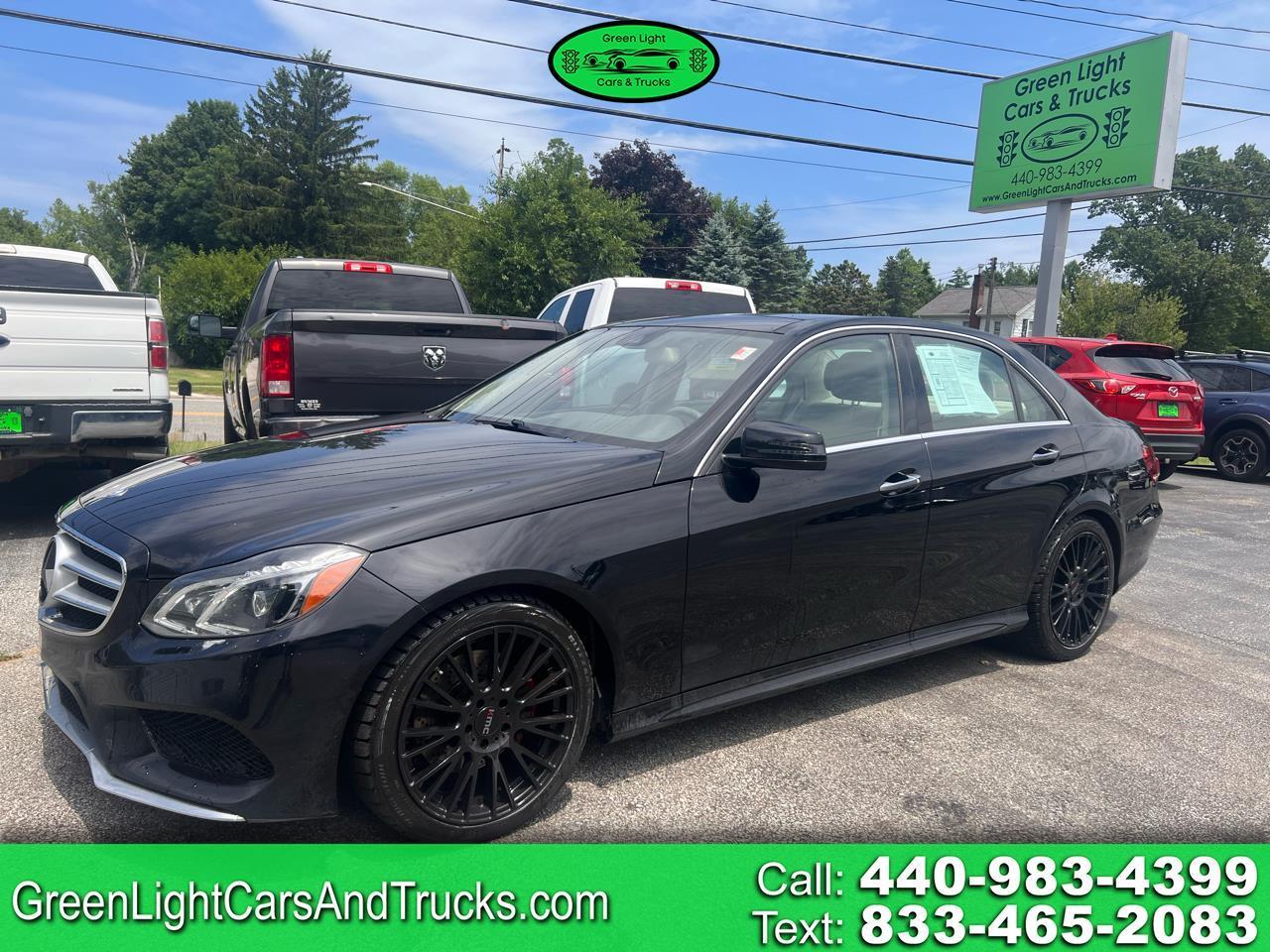Mercedes-Benz E-Class 4dr Sdn E 350 Sport 4MATIC 2015