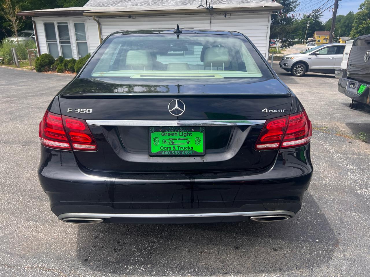 Mercedes-Benz E-Class 4dr Sdn E 350 Sport 4MATIC 2015