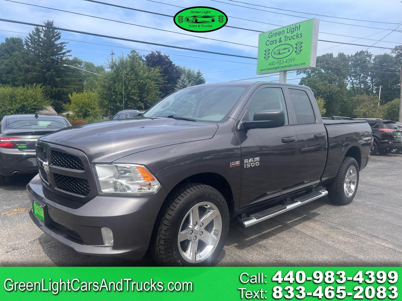 2018 RAM 1500 Express 4x4 Quad Cab 6'4" Box