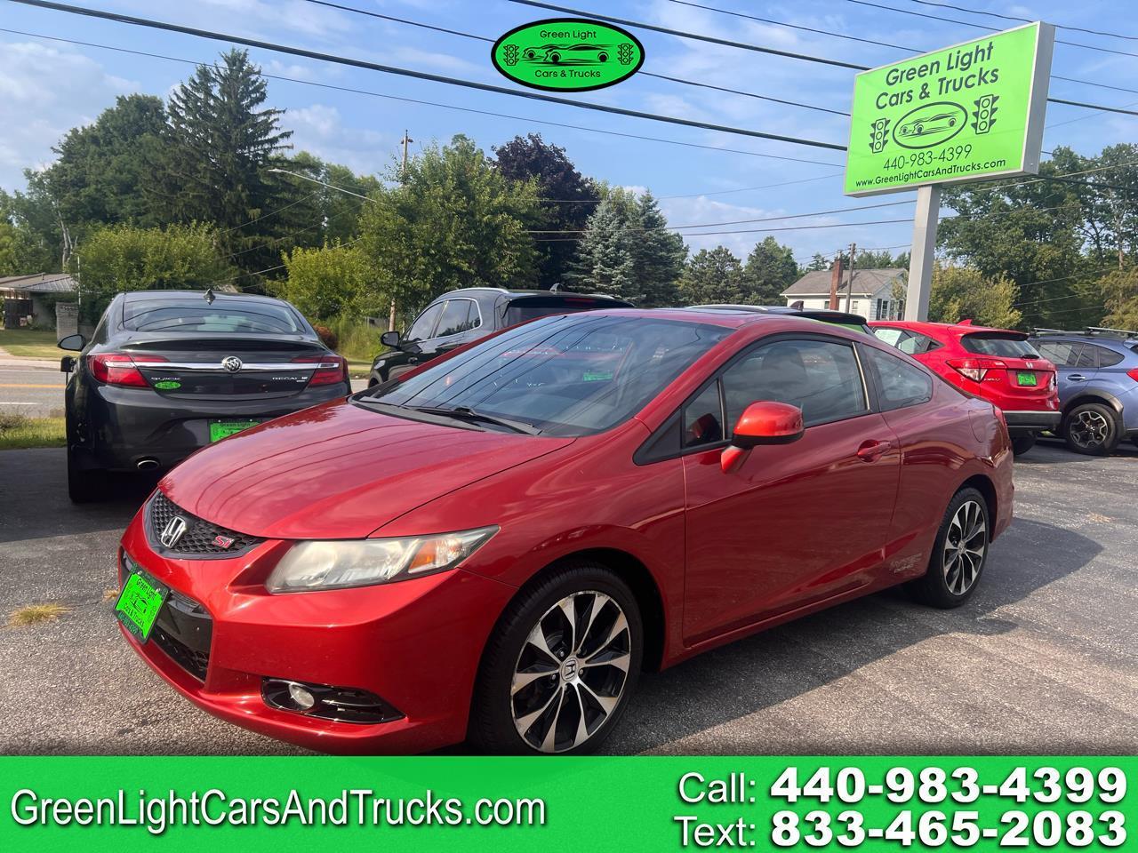 Honda Civic Cpe 2dr Man Si 2013