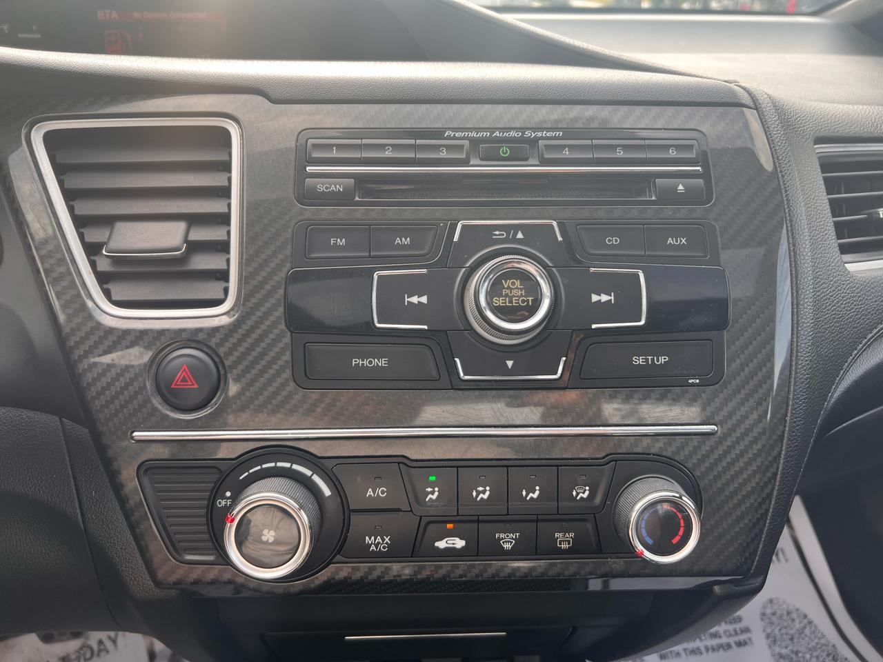 Honda Civic Cpe 2dr Man Si 2013
