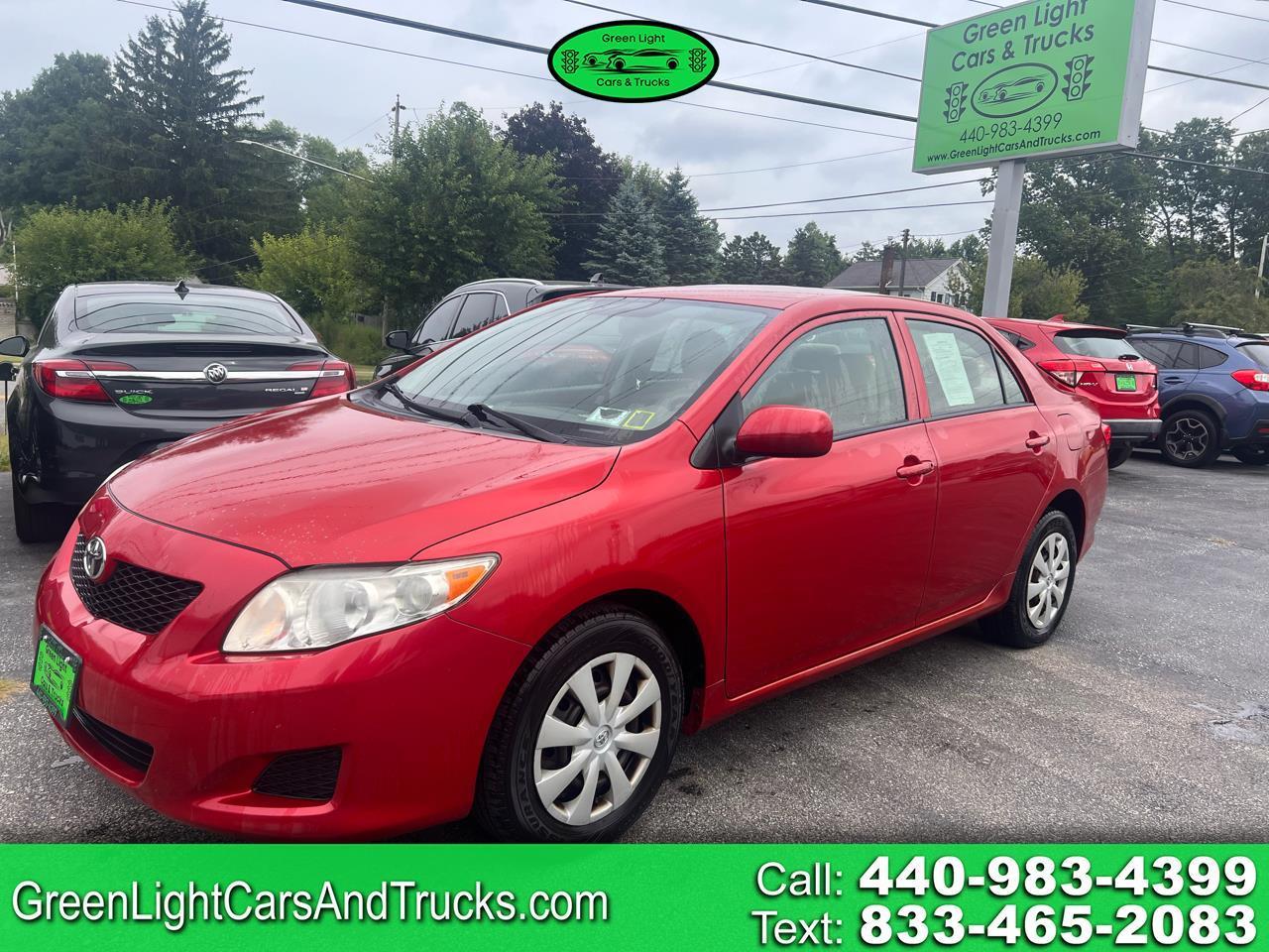 Toyota Corolla 4dr Sdn Man (Natl) 2010