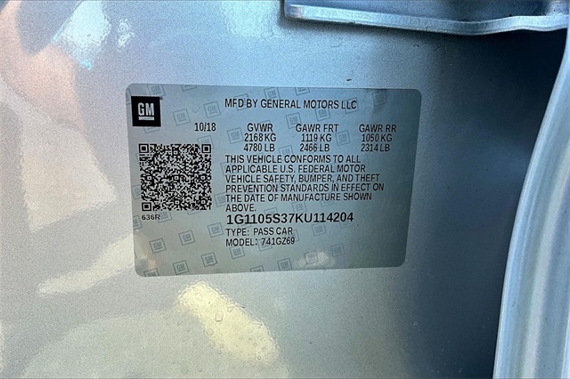 Chevrolet Impala 4dr Sdn Premier w/2LZ 2019